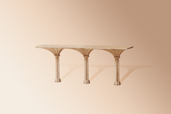 Eterna Modular Side Table - Grand - Stone